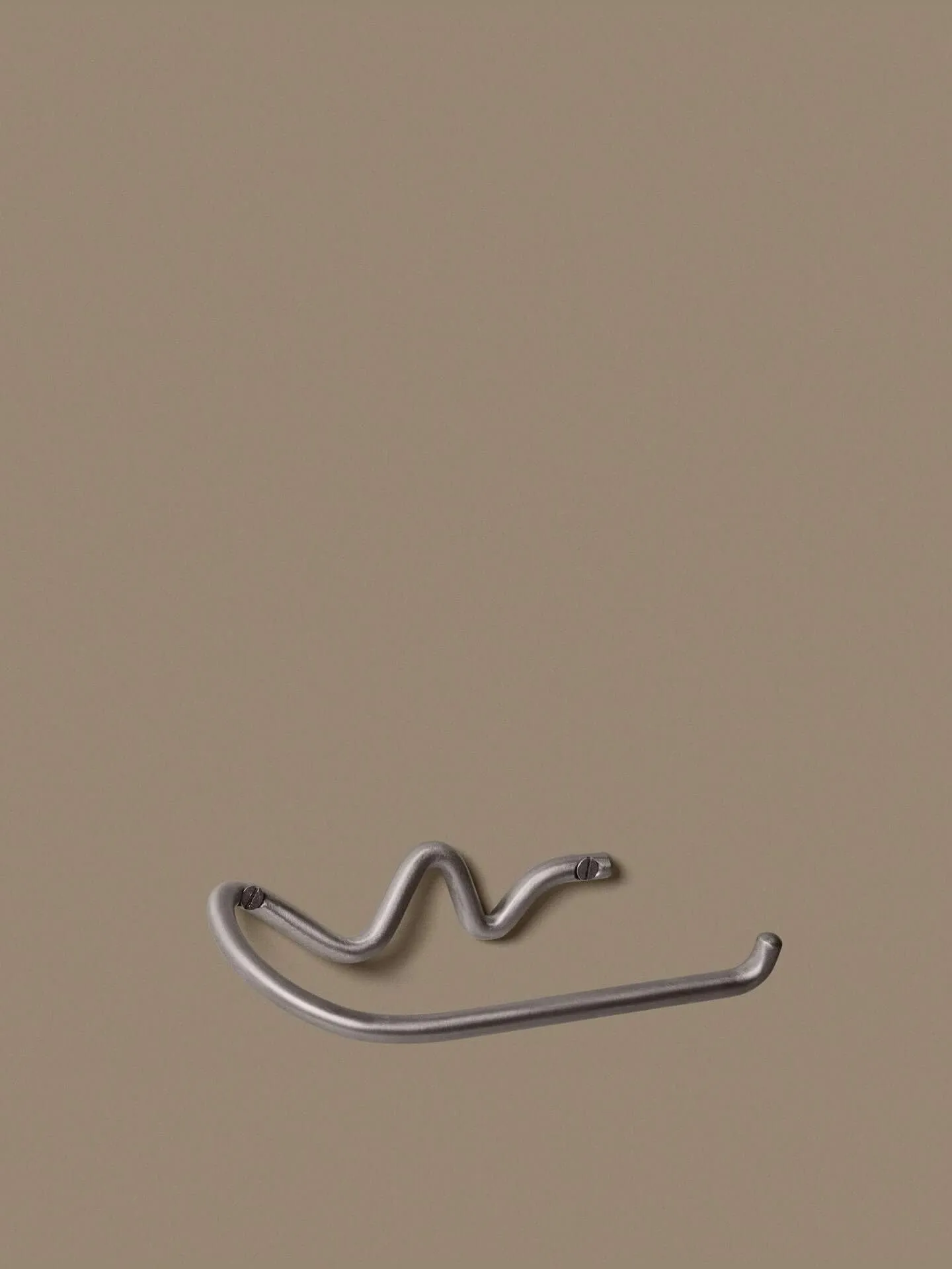 Curvature toilet paper holder, Stainless steel Ferm Living