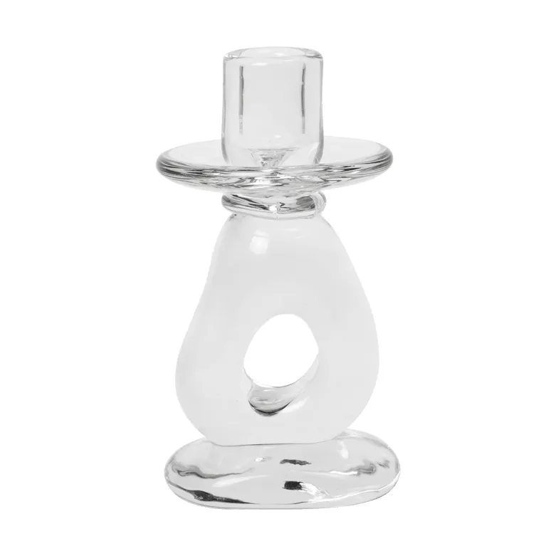 Damo candle holder 16 cm, Clear Ferm Living