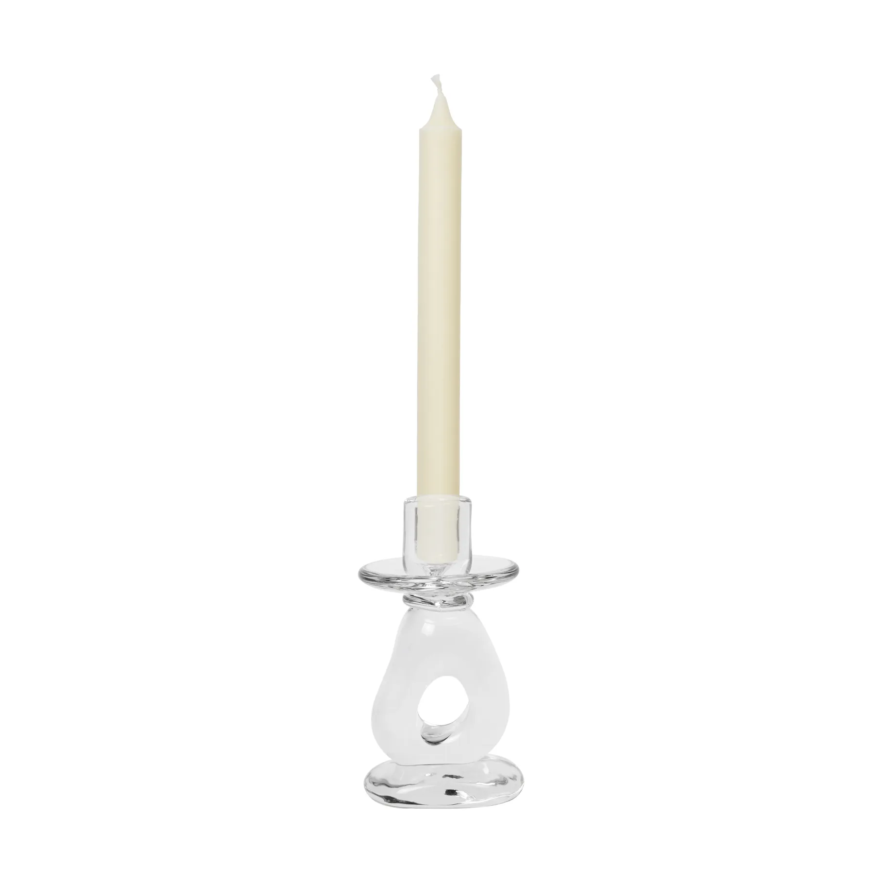 Damo candle holder 16 cm, Clear Ferm Living
