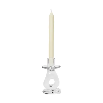 Damo candle holder 16 cm - Clear - Ferm Living
