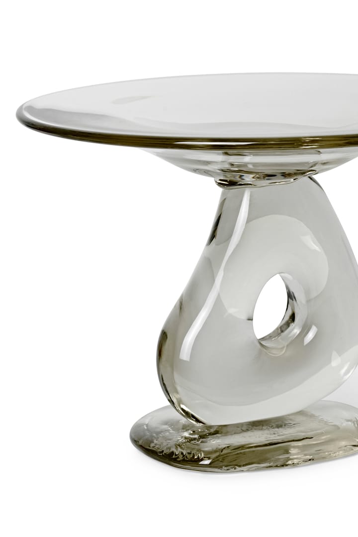 Damo glass centerpiece tray, Clear Ferm Living