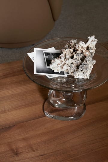 Damo glass centerpiece tray - Clear - Ferm Living