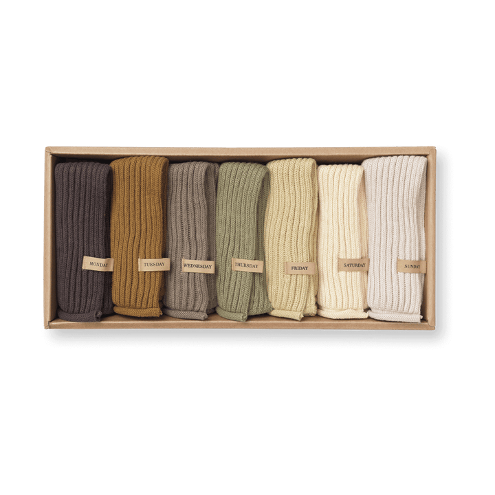Day cloth 7-pack 26x26 cm - Calm - Ferm Living