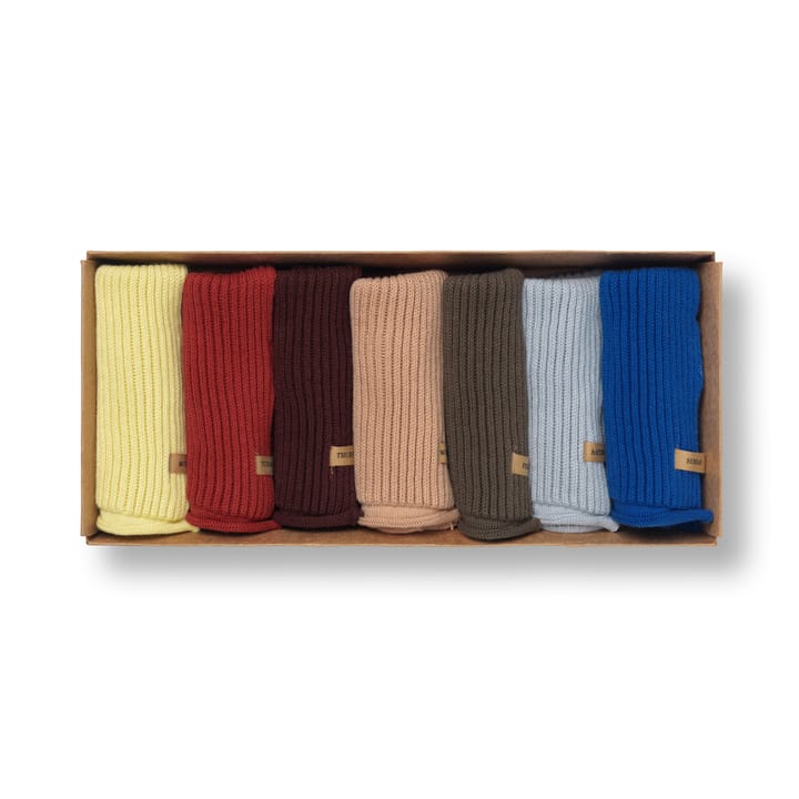 Day cloth 7-pack 26x26 cm - Multi - Ferm Living