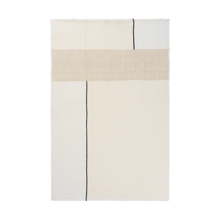 Dela blanket 120x170 cm - Natural-Off-white - Ferm Living