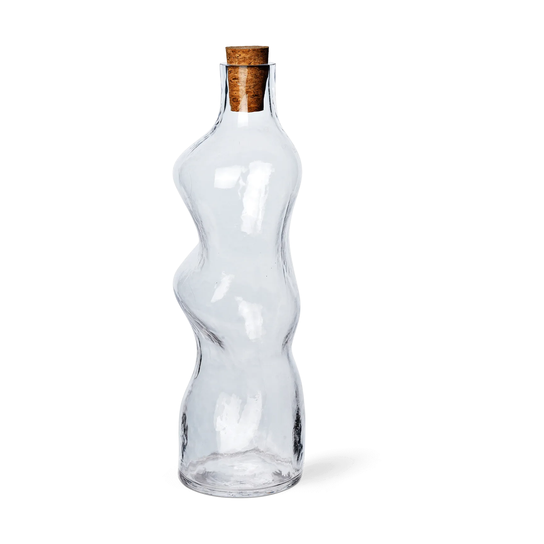 Dimple carafe 1 L, Clear Ferm Living