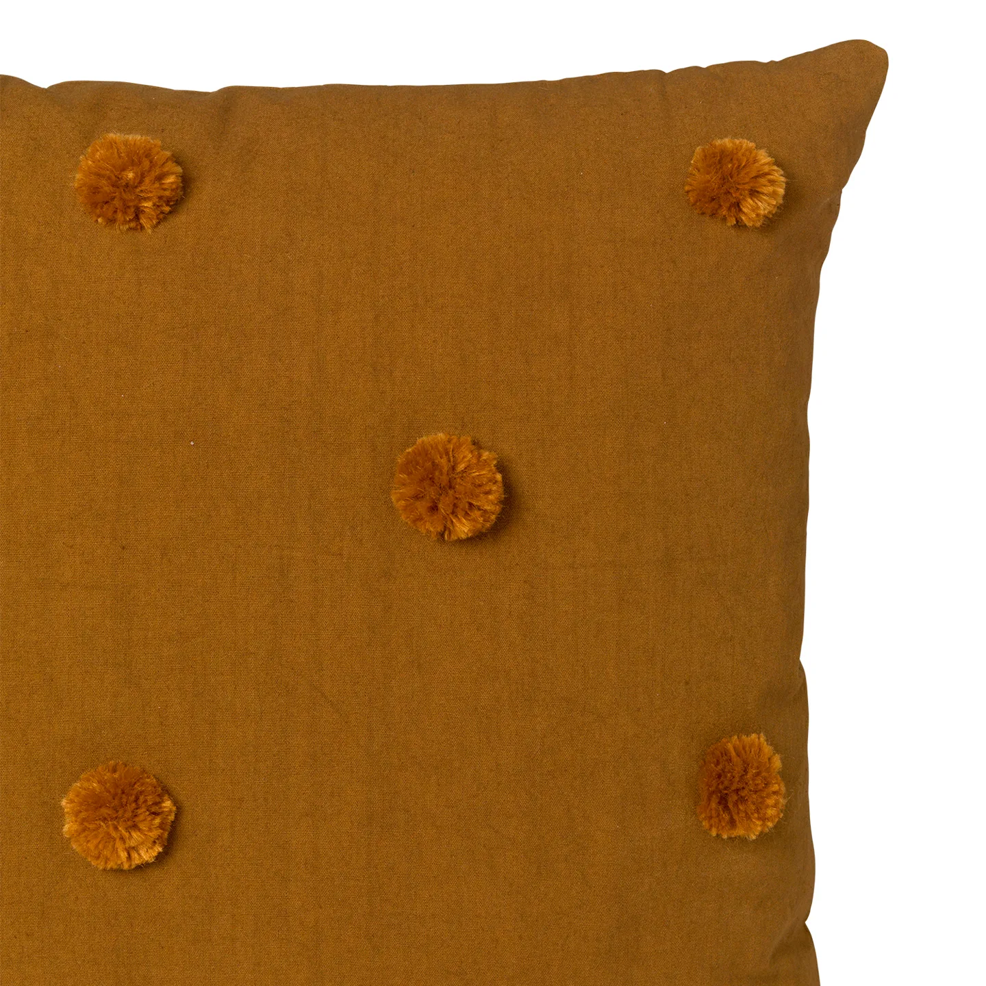 Dot cushion 50x50 cm, sugar kelp-mustard Ferm Living