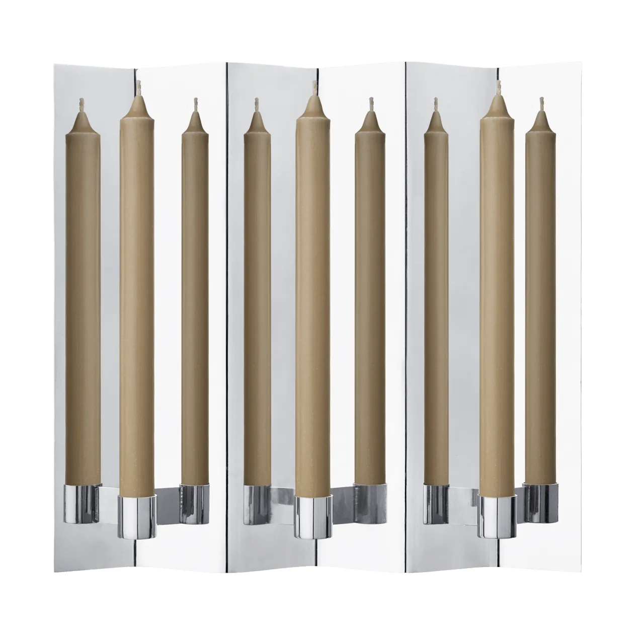 Eddy wall candle holder, 3, Mirror polished Ferm Living