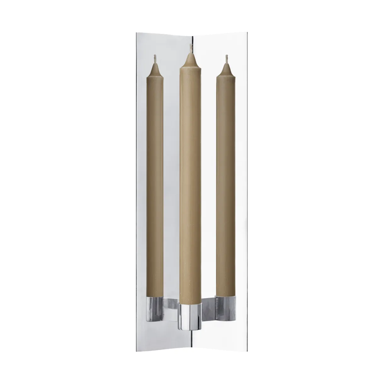 Eddy wall candle holder, Mirror polished Ferm Living