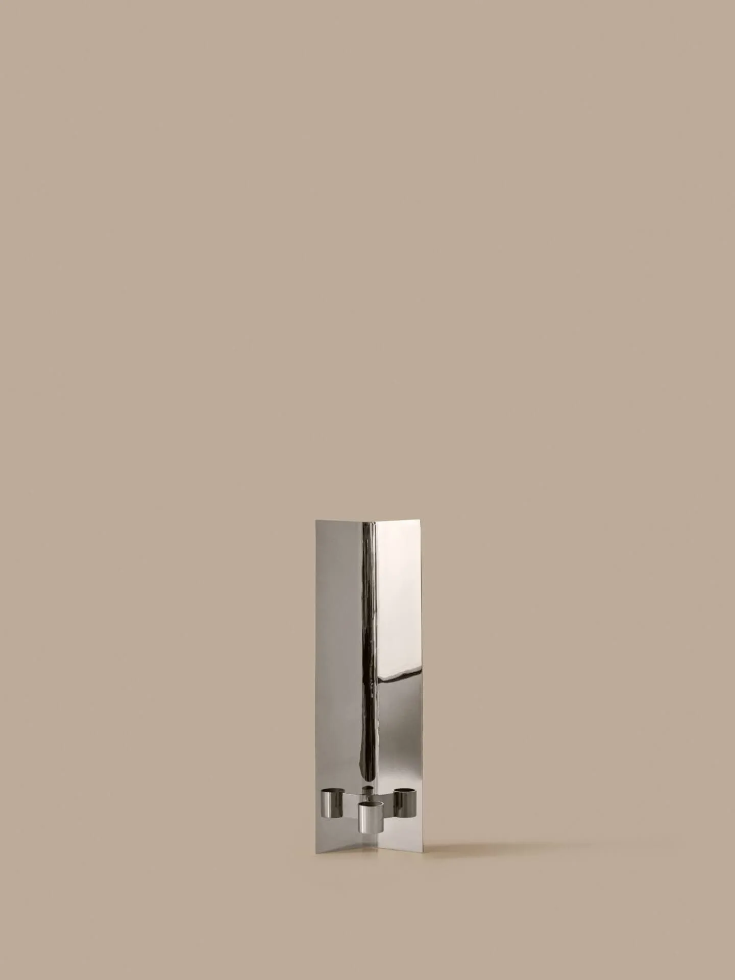 Eddy wall candle holder, Mirror polished Ferm Living