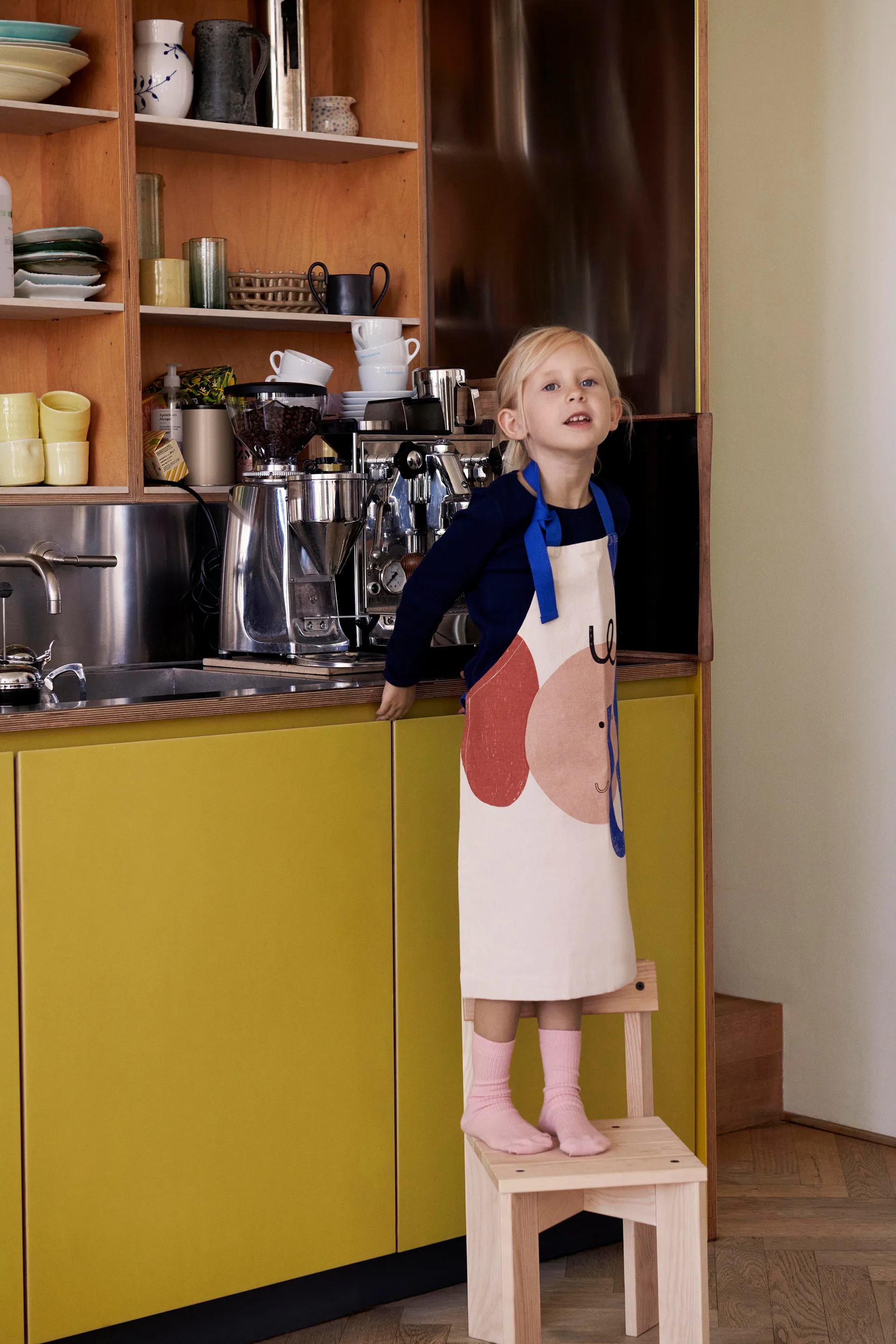 Elephant childrens apron, Offwhite Ferm Living