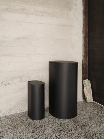 Enkel waste bin large - Black - Ferm Living
