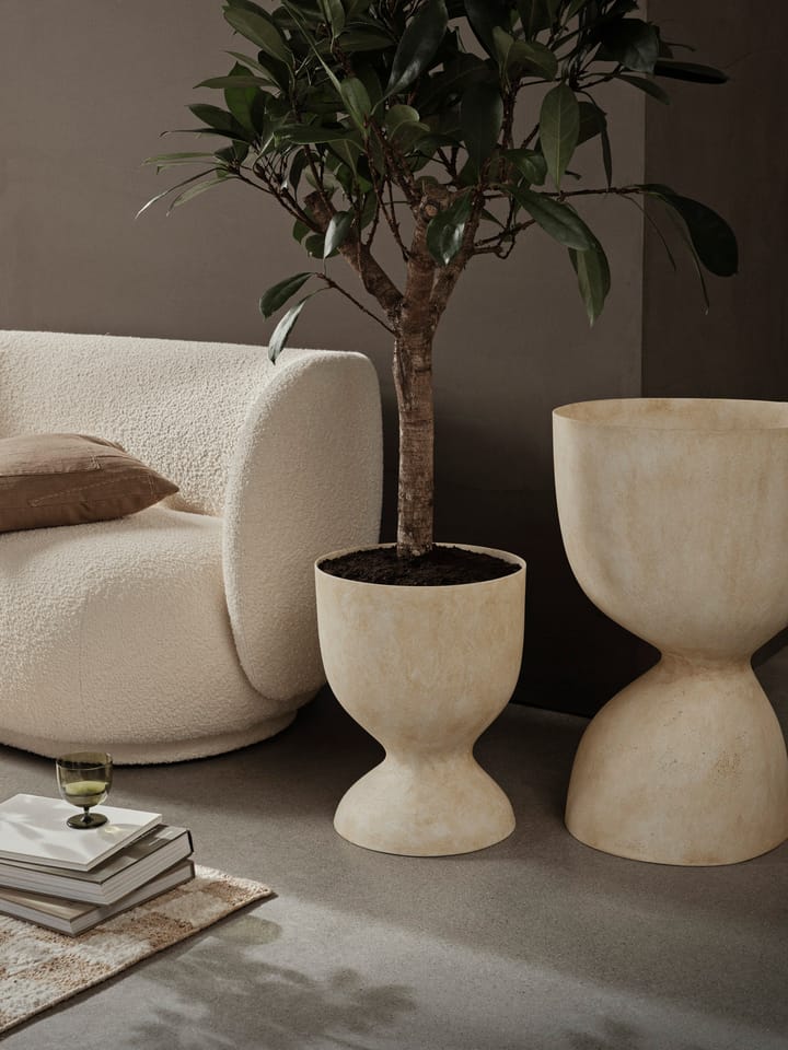 Evoke flower pot 45 cm, Warm Sand Ferm Living