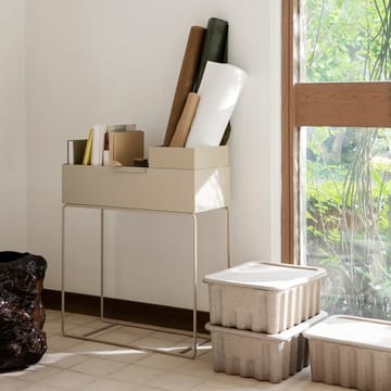 Ferm large box paper with lid 2-pack - brown - Ferm Living