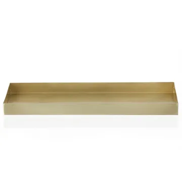 Ferm Living brass tray - 15x30 cm - Ferm Living