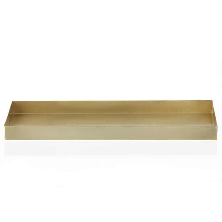 Ferm Living brass tray - 15x30 cm - Ferm Living