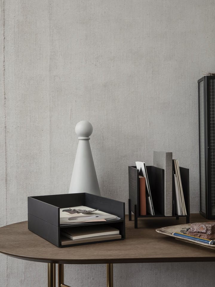 Ferm Living letter tray, Dark stained oak Ferm Living