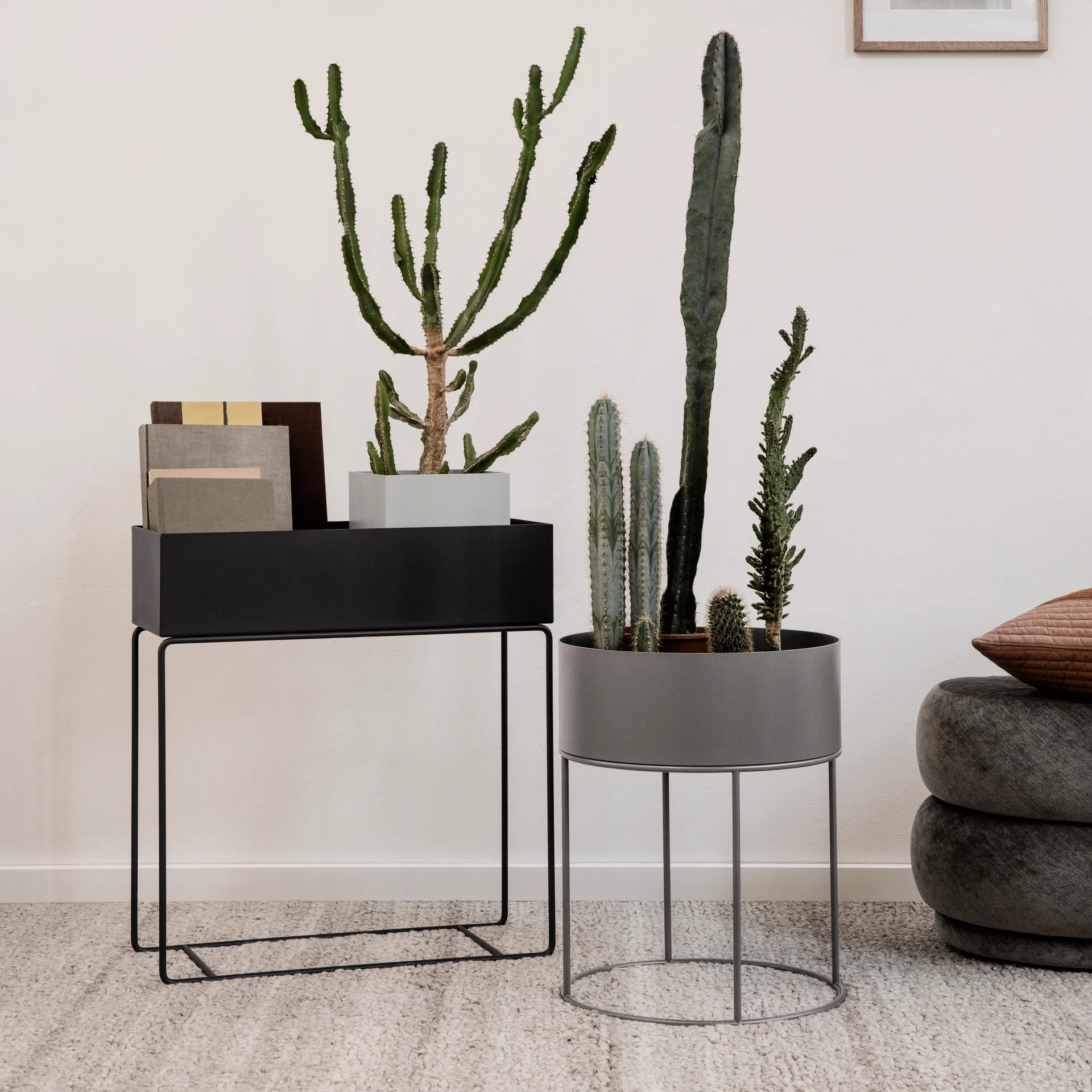 ferm LIVING plant box, black (black) Ferm Living