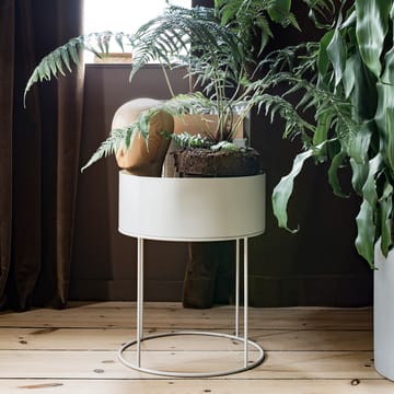 Ferm Living plant box round - cashmere - Ferm Living