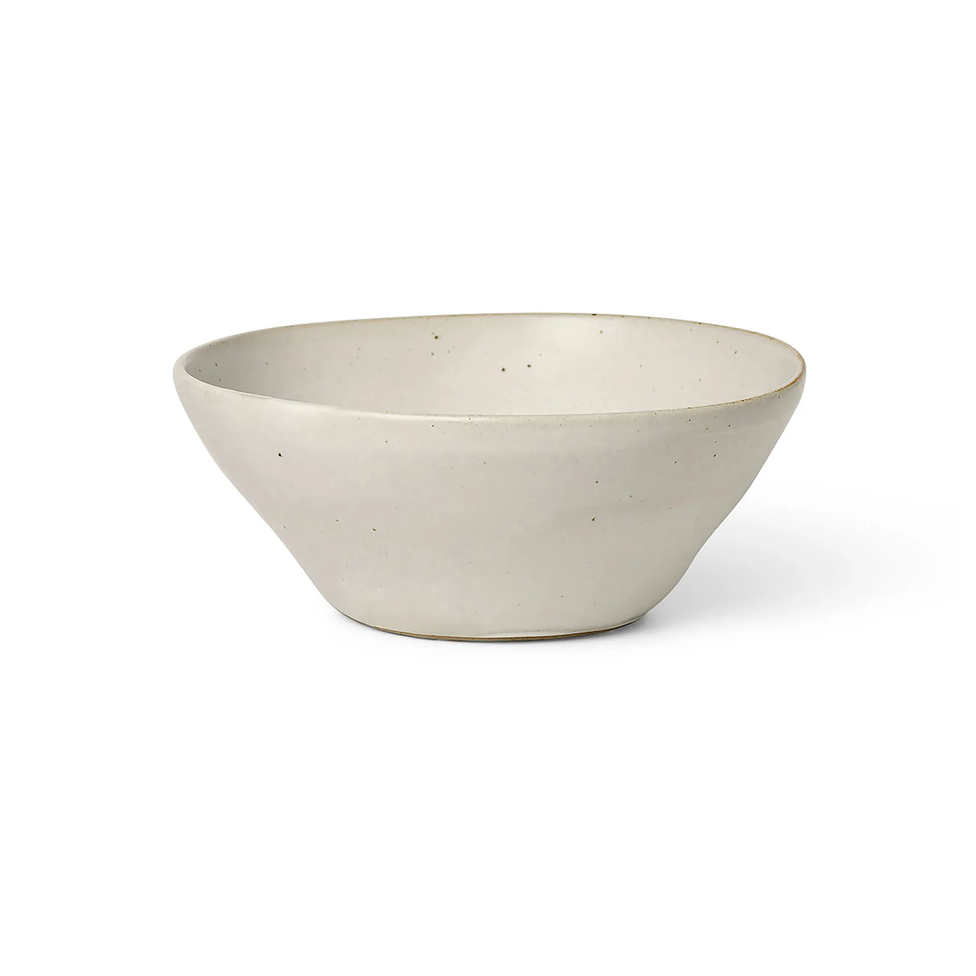 Flow bowl 14.5 cm, Off-white speckle Ferm Living