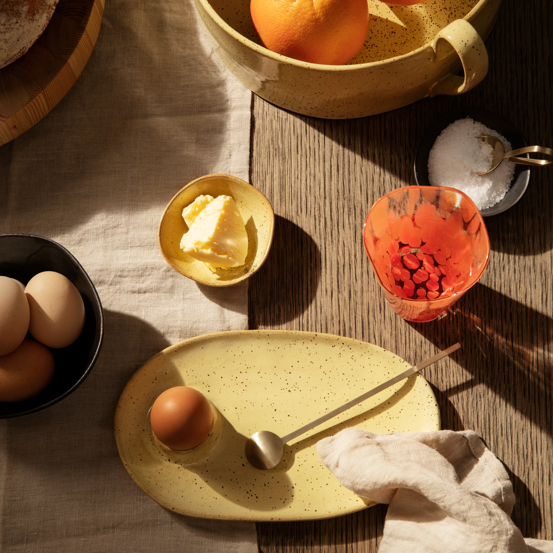 Flow bowl 9 cm, black Ferm Living