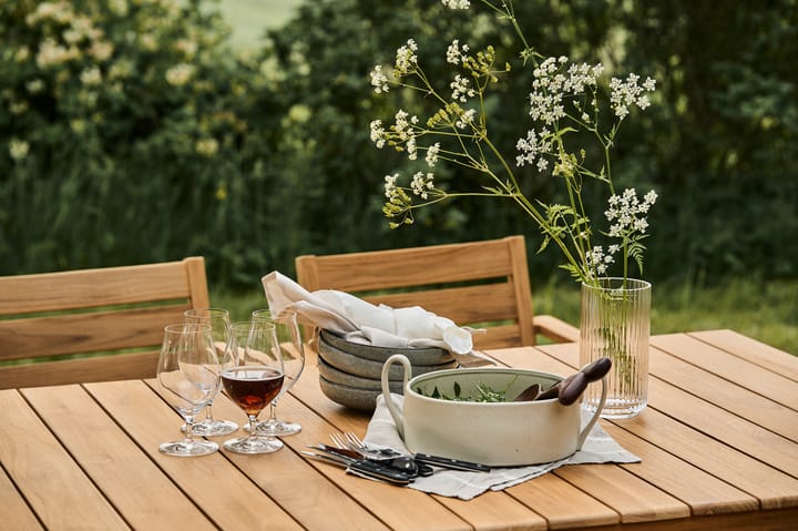 Flow Centrepiece bowl, Off-white speckle Ferm Living