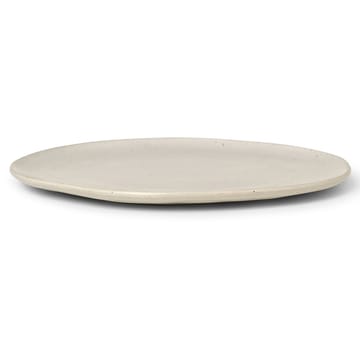 Flow plate 27 cm - Off-white speckle - Ferm Living