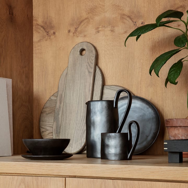 Flow pot 1 L, black Ferm Living