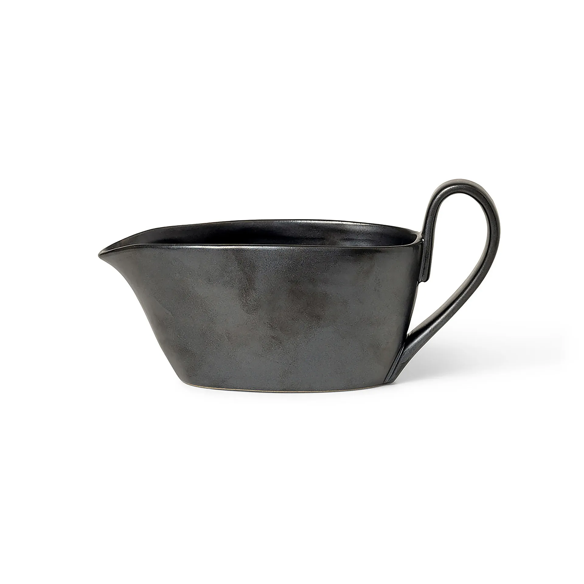Flow sauce pot 30 cl, Black Ferm Living