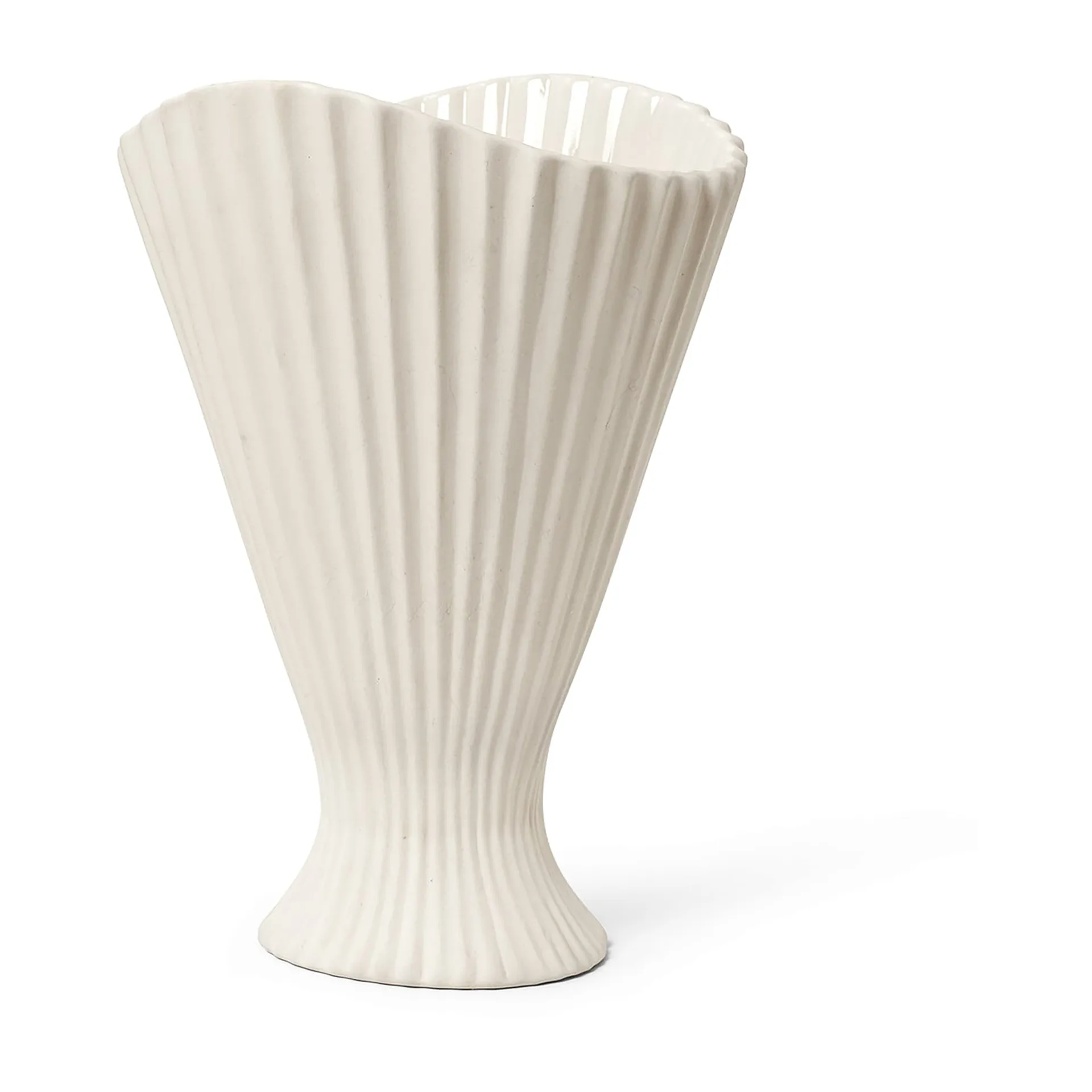 Fountain vase 30,5 cm, off white Ferm Living