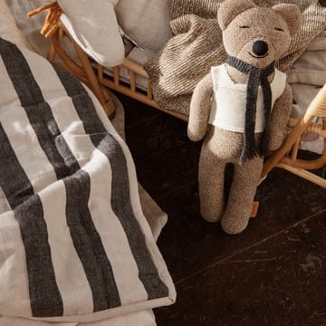 Grand blanket 120x170 cm - Sand-black - Ferm Living