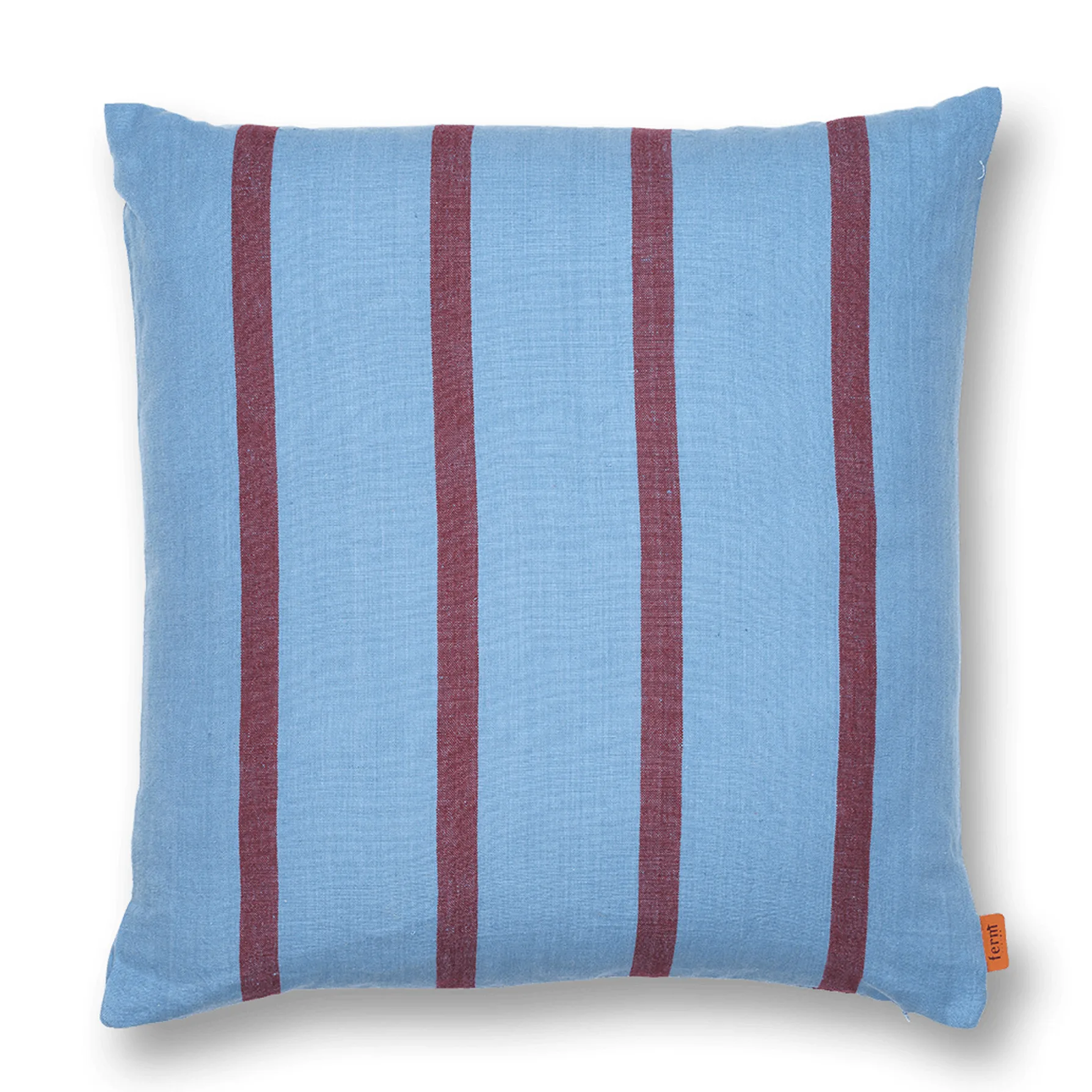 Grand cushion 50x50 cm, Faded blue-burgundy Ferm Living