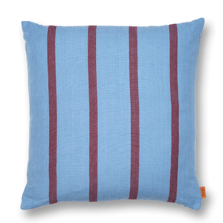 Grand cushion 50x50 cm - Faded blue-burgundy - Ferm Living