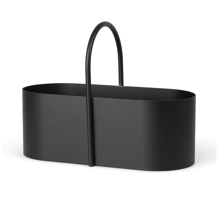 Grib Toolbox storage box, black ferm LIVING