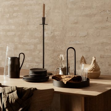 Grib Tray tray - black - Ferm Living