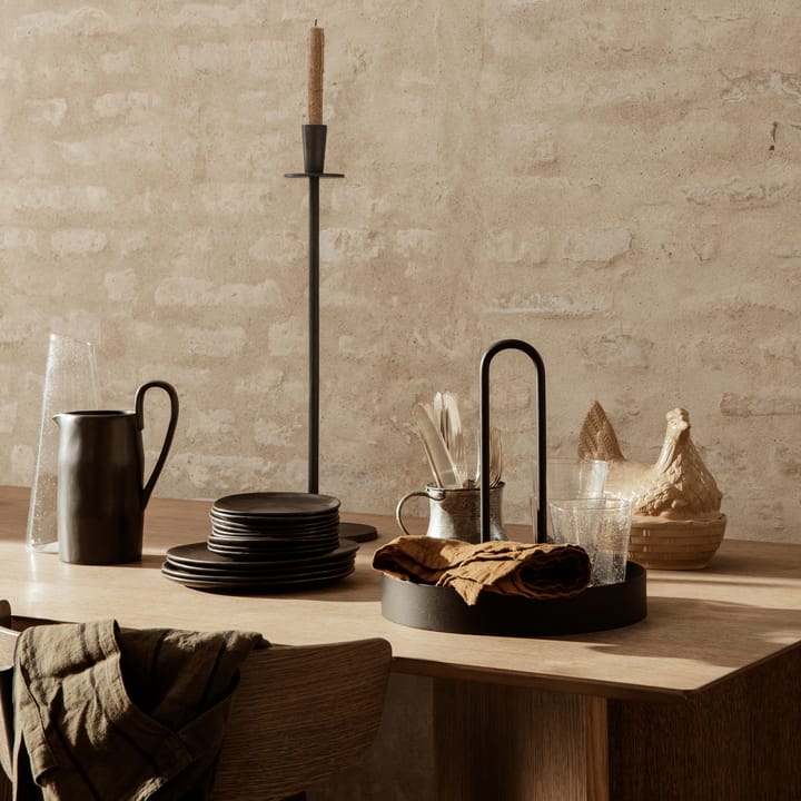 Grib Tray tray, black Ferm Living