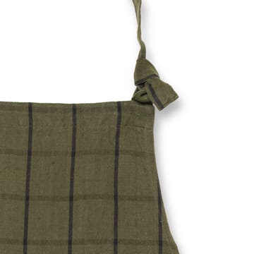 Hale apron - green-black - Ferm Living