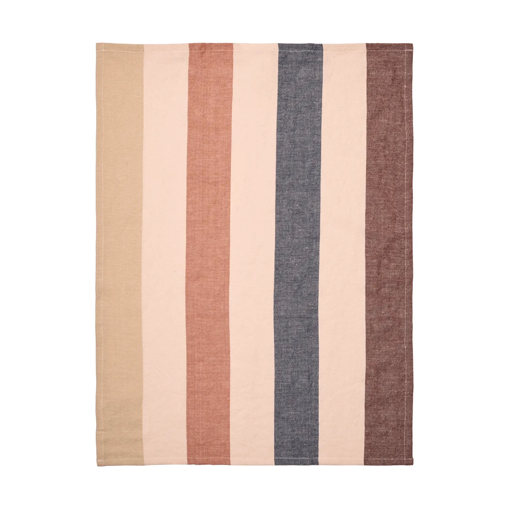 Hale kitchen towel 50x70 cm, Cashmere-mocha-indigo blue Ferm Living