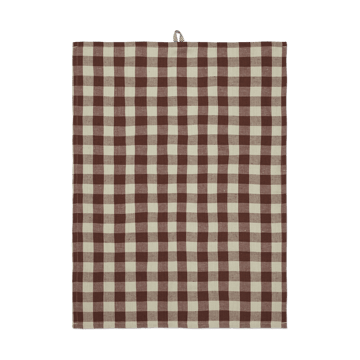Hale kitchen towel 50x70 cm - Cinnamon-grey green - Ferm Living