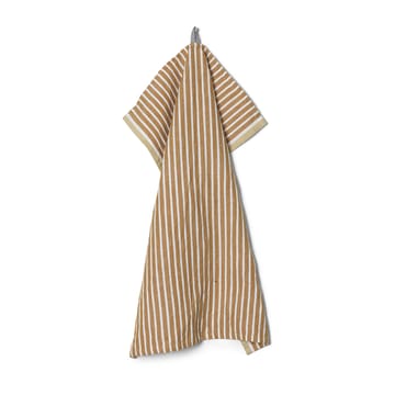 Hale kitchen towel 50x70 cm - Golden brown-silver fern - Ferm Living