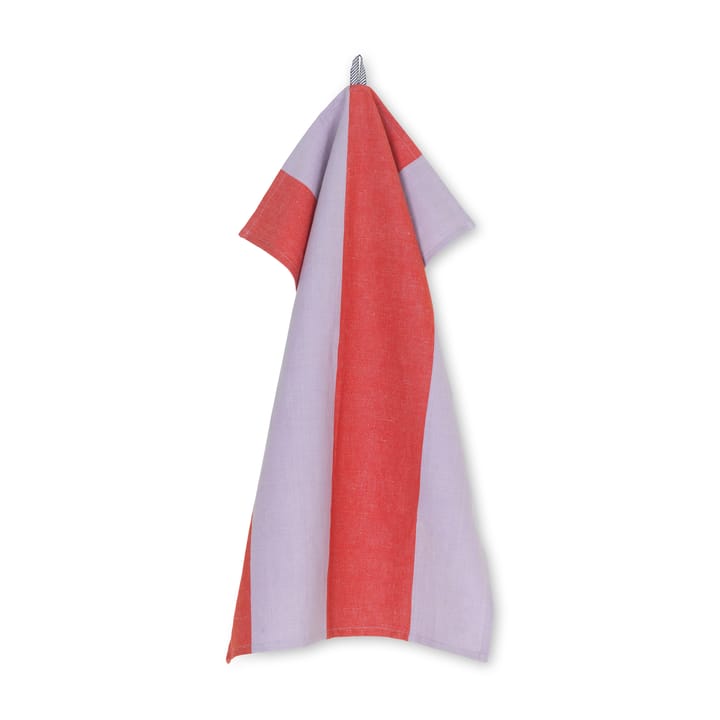 Hale kitchen towel 50x70 cm, Red-lilac Ferm Living