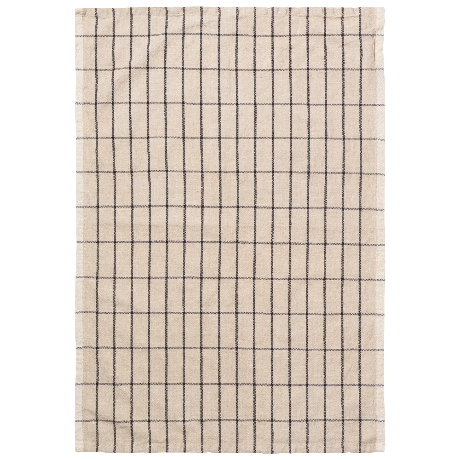 Hale kitchen towel 50x70 cm, Sand-black Ferm Living