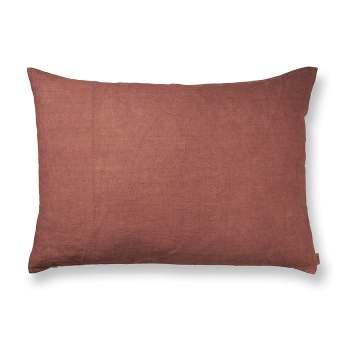 Heavy Linen cushion 60x80 cm, Berry Red Ferm Living
