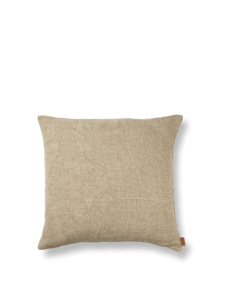 Heavy pillowcase 50x50 cm linen - Nature - Ferm Living