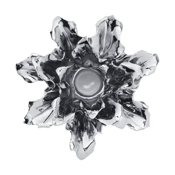 Holly Leaf candle holder - Silver - Ferm Living