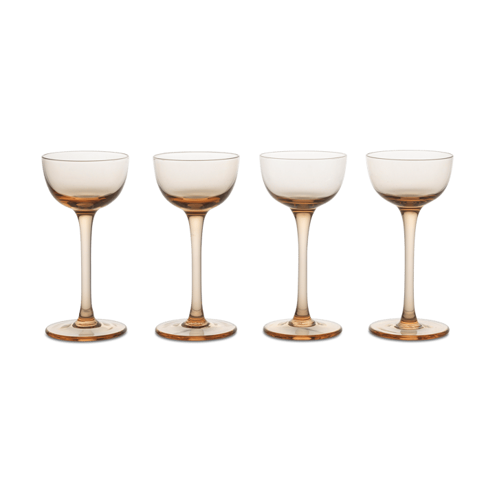 Host liqueur glass 4-pack, Blush ferm LIVING