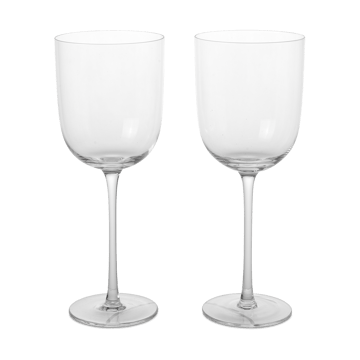 Host red wine glass 36 cl 2-pack - Clear - Ferm Living