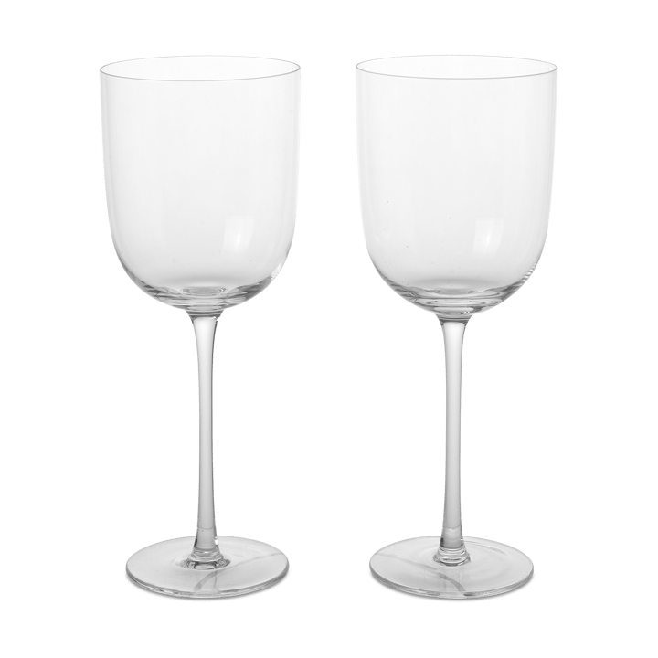 Host red wine glass 36 cl 2-pack - Clear - Ferm Living