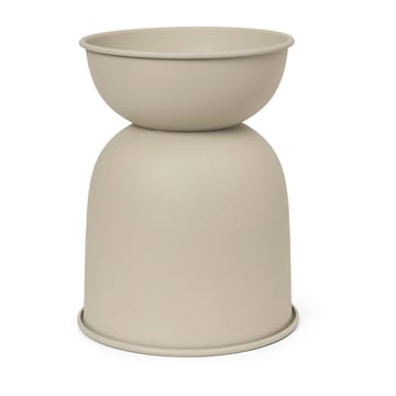 Hourglass flower pot extra small Ø21 cm - Cashmere - Ferm Living