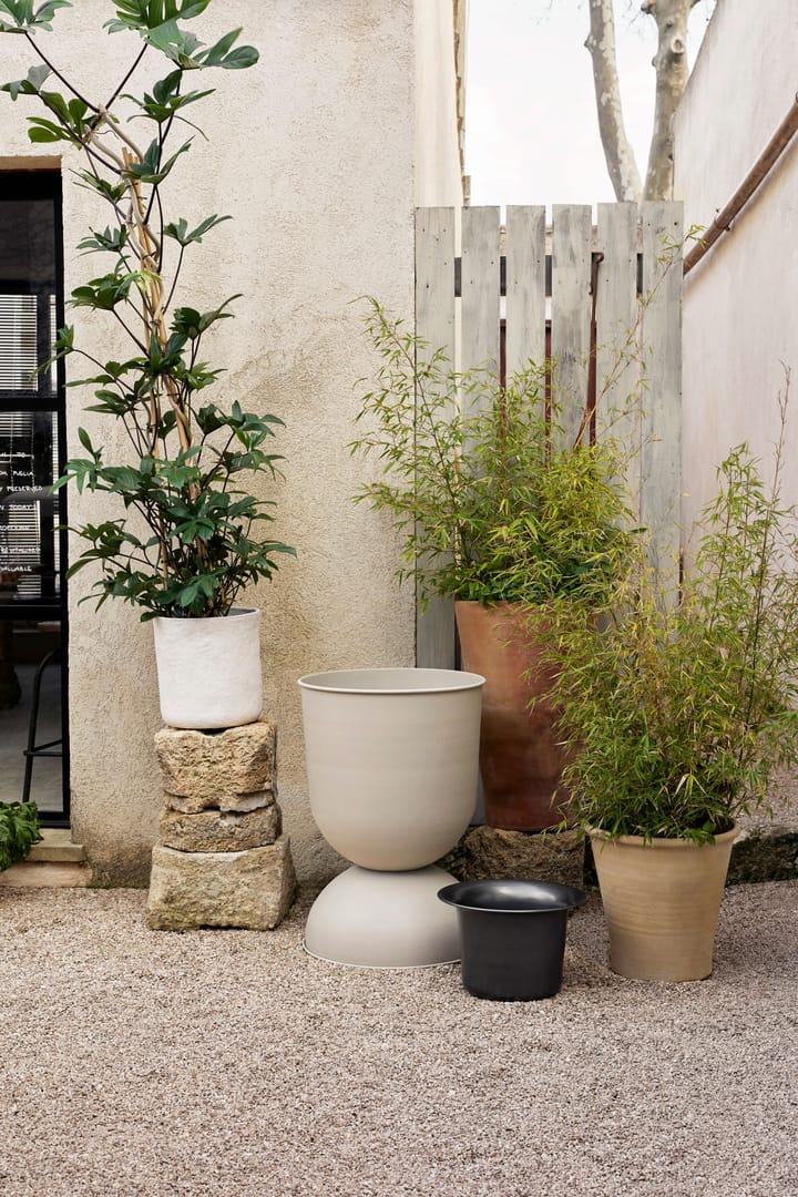 Hourglass flower pot large Ø50 cm, Cashmere Ferm Living